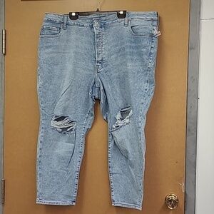 Old Navy Size 24S Light Wash High Rise O.G. Straight Jeans